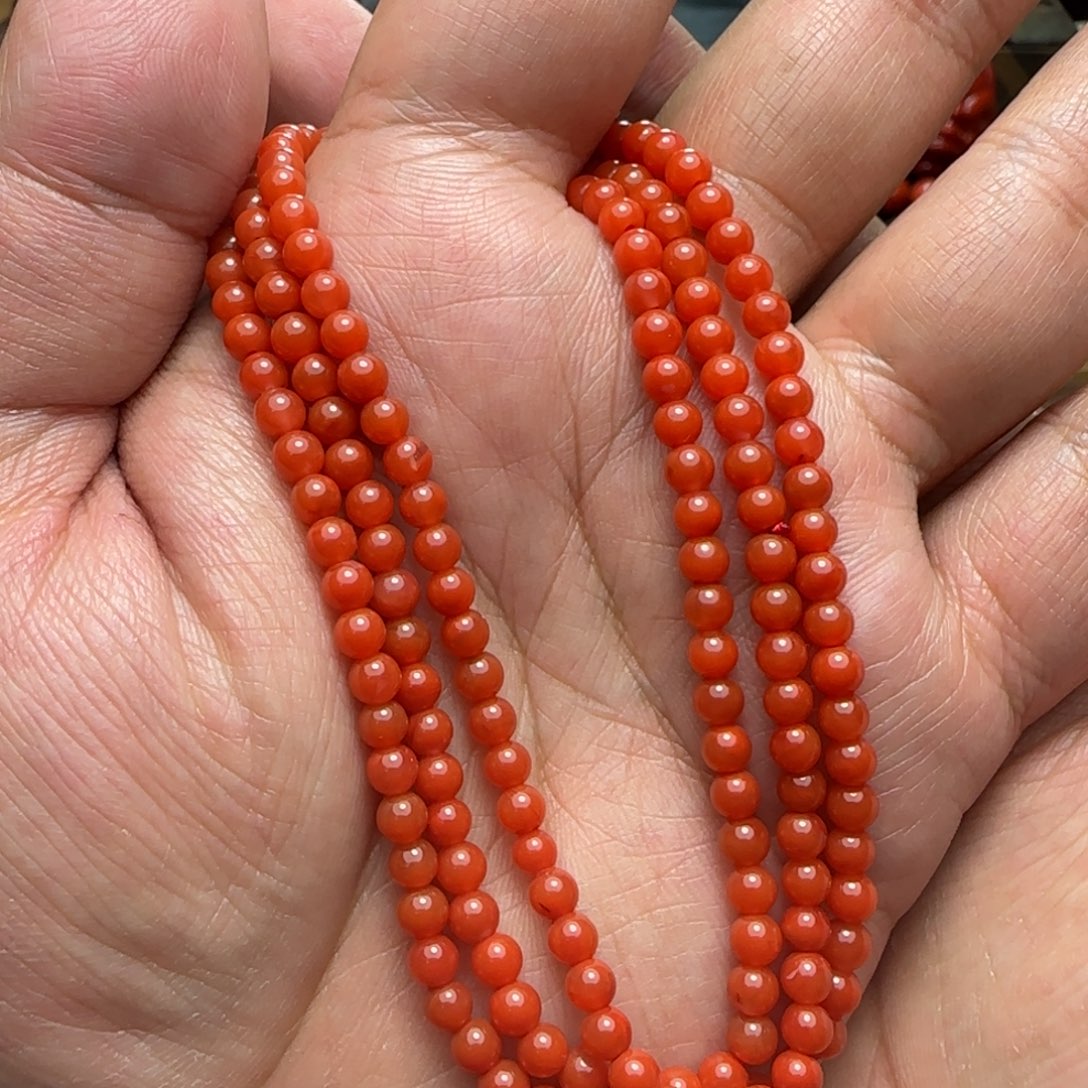 南红玛瑙颈饰未镶嵌