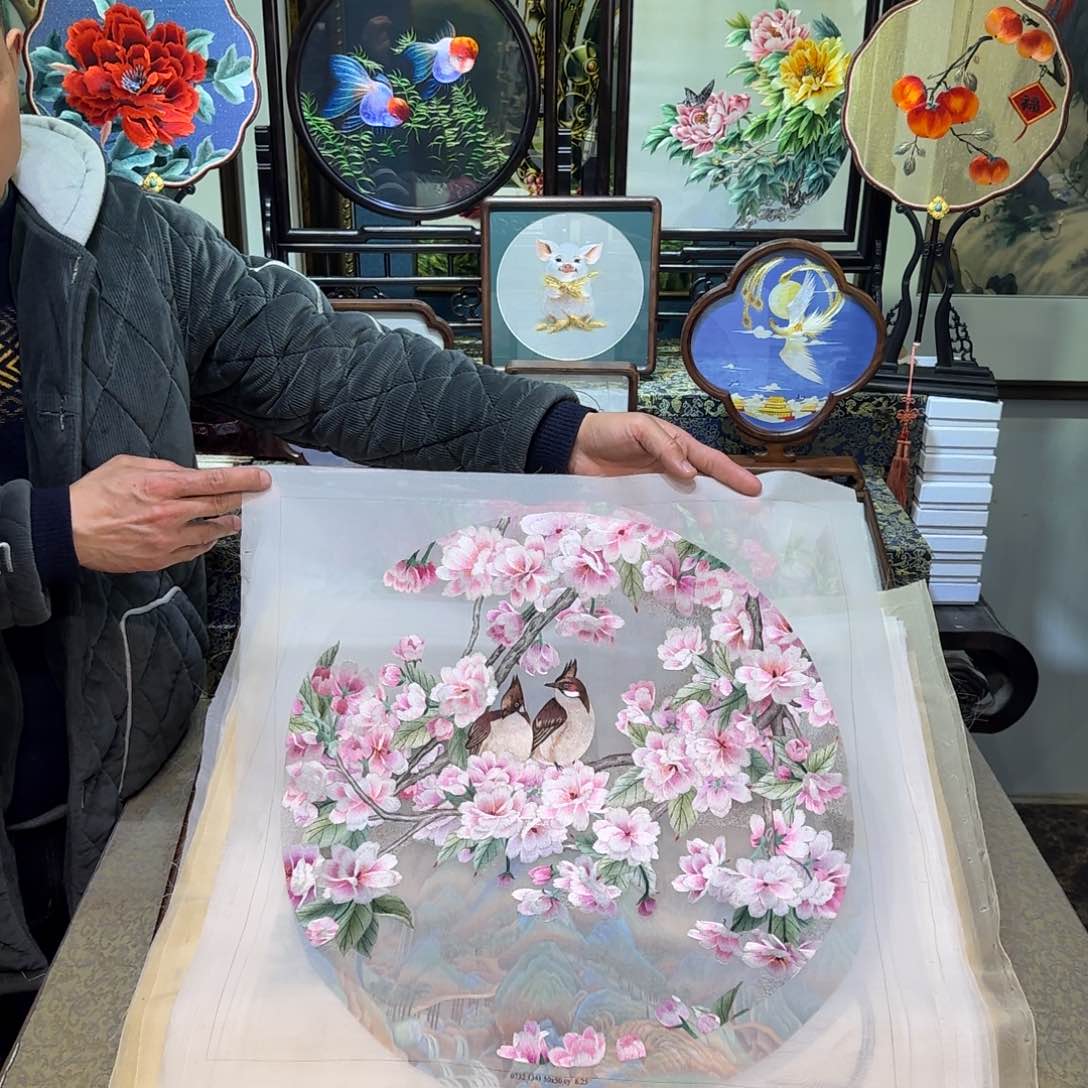 刺绣刺绣工艺精湛