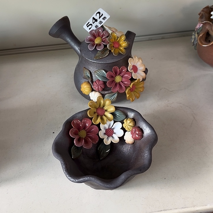 山泉造物手工制作柴烧542一套