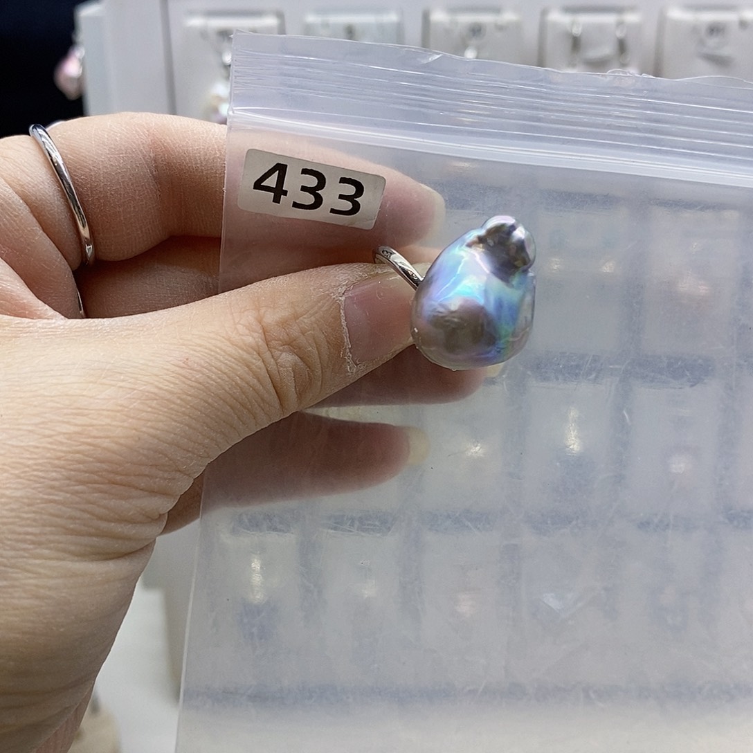 颈饰合金淡水珍珠