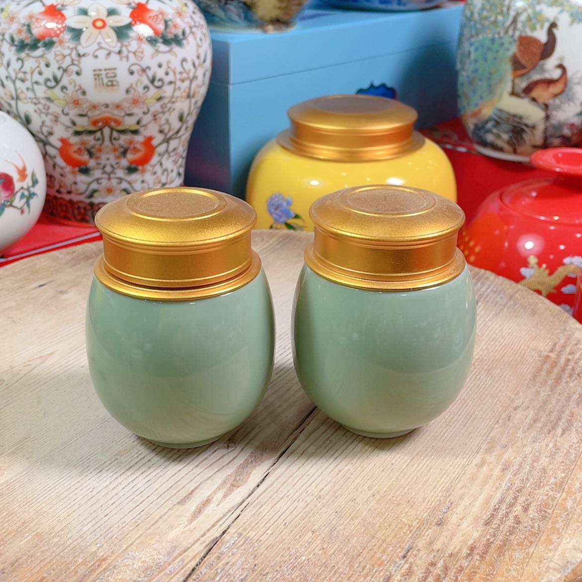 【闪购商品】罐陶瓷茶叶罐密封罐