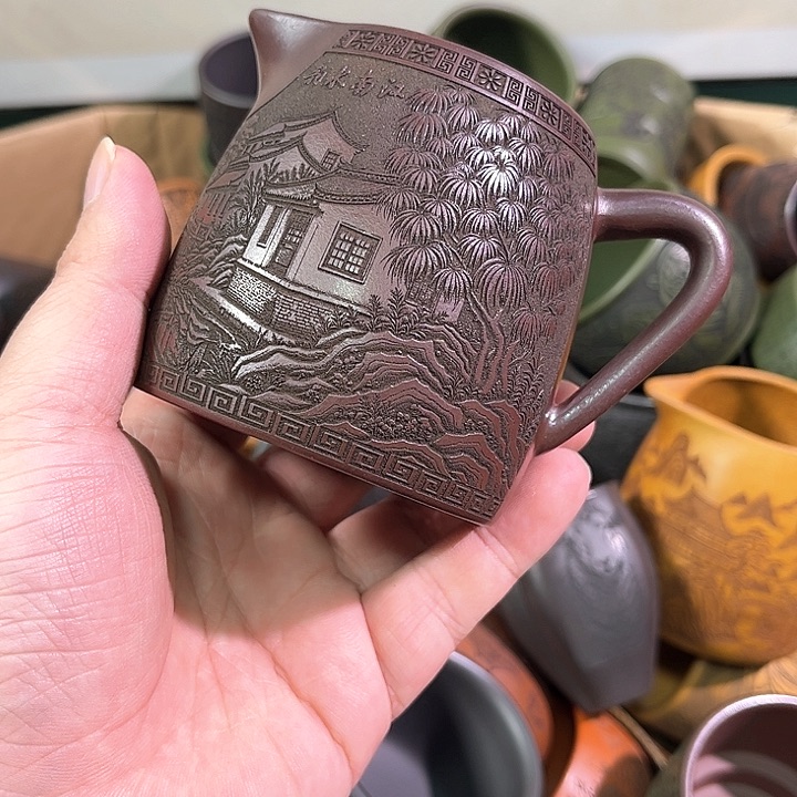 茶杯紫砂全手工紫砂主人杯