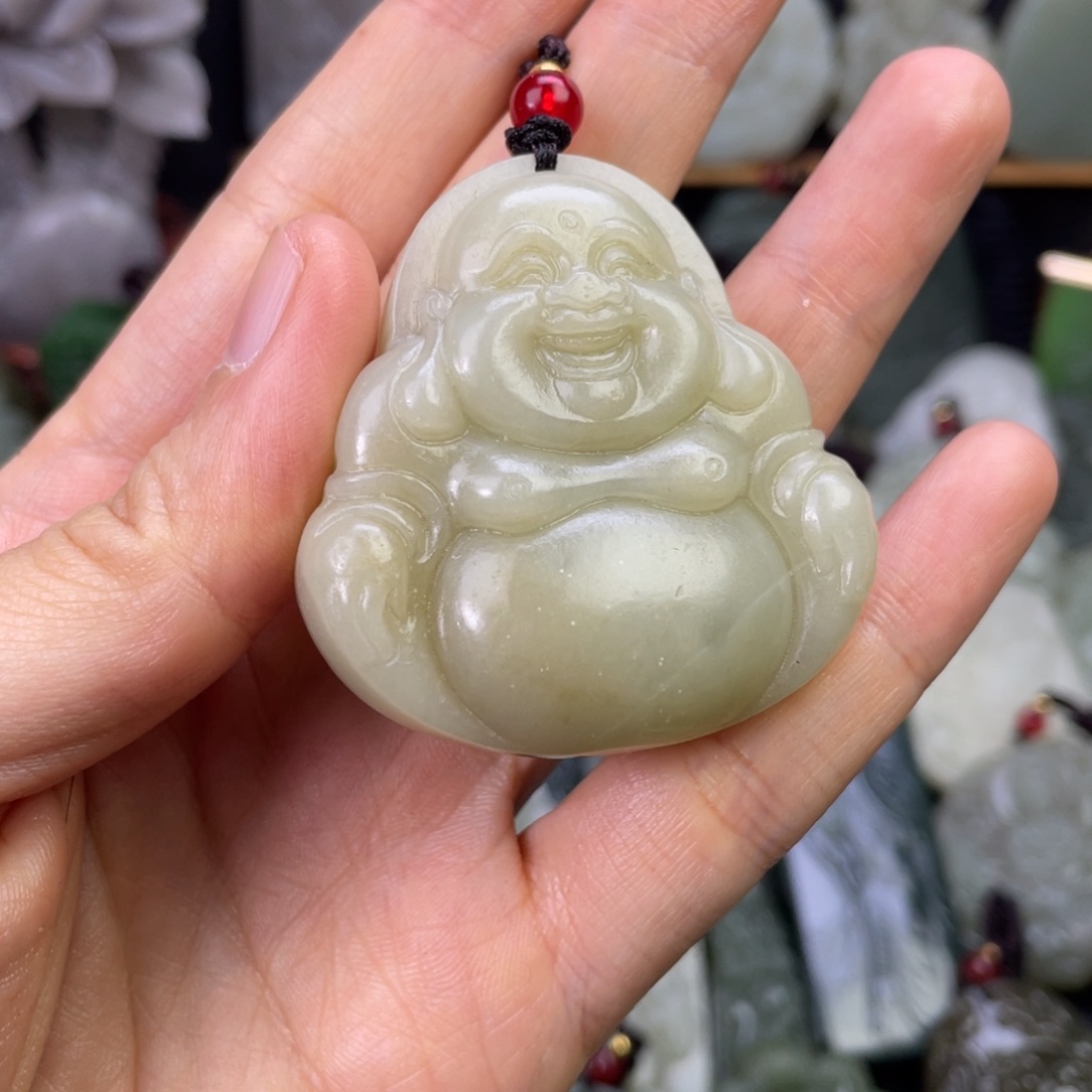 @***贝和田玉未镶嵌颈饰