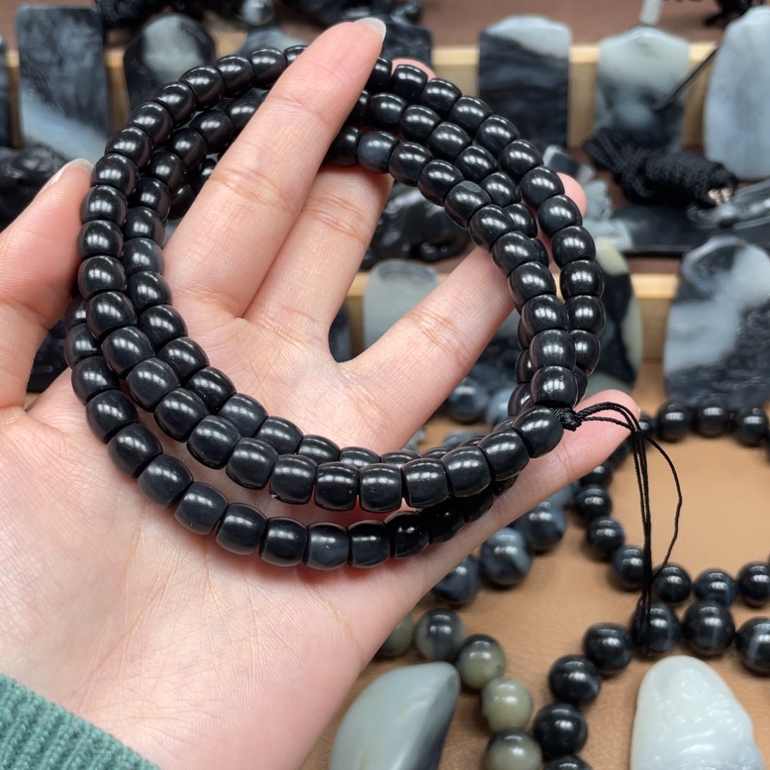 和田玉手链未镶嵌