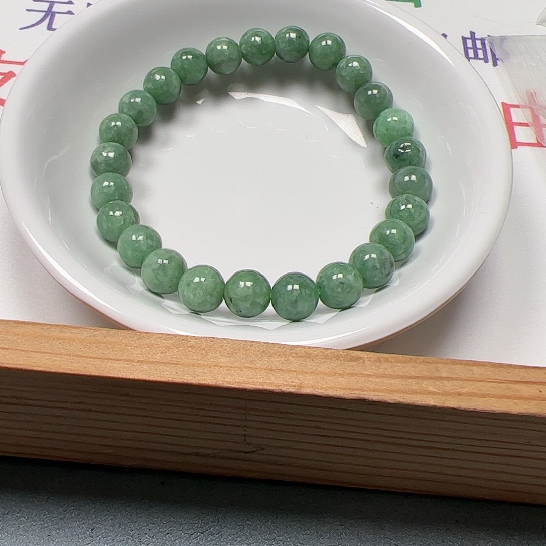 【闪购商品】翡翠手链未镶嵌兰*.卡7+