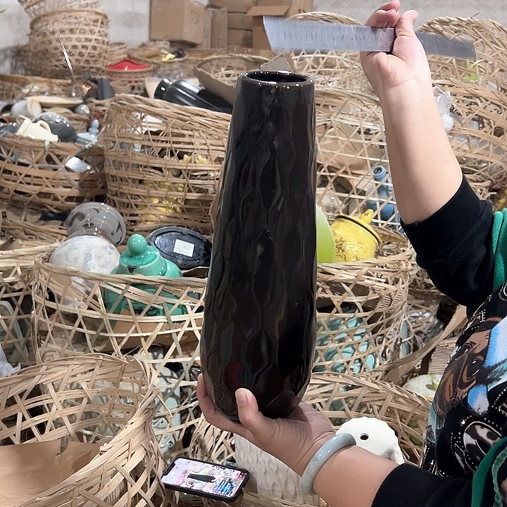 瓶高度35厘米口径6厘米微瑕捡漏