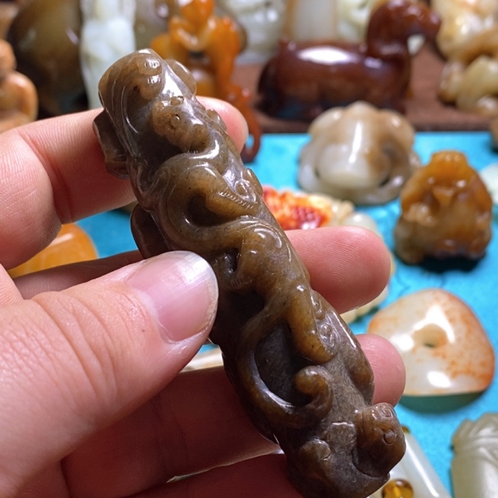 和田玉挂件未镶嵌