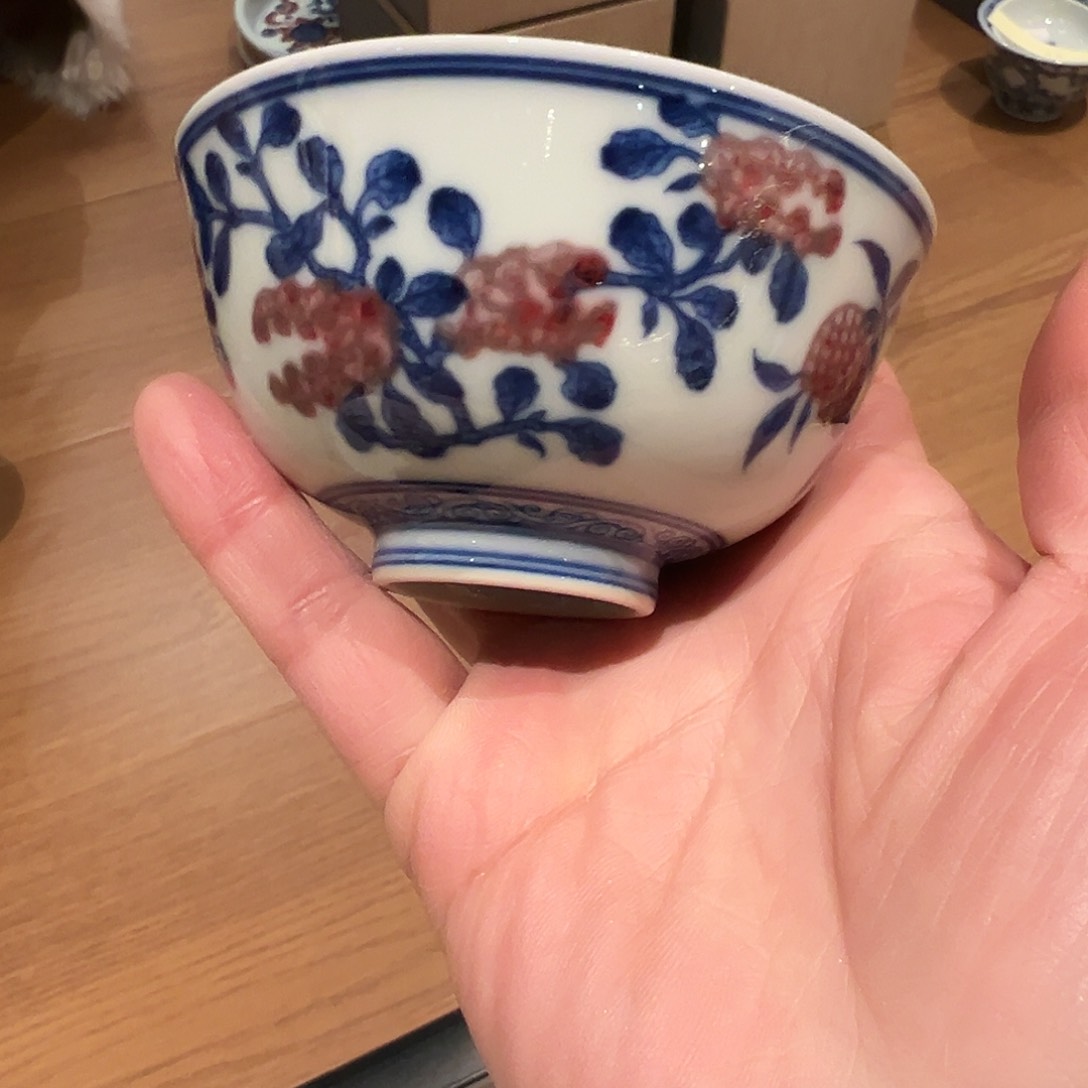 微瑕臻玉古坊原矿釉里红