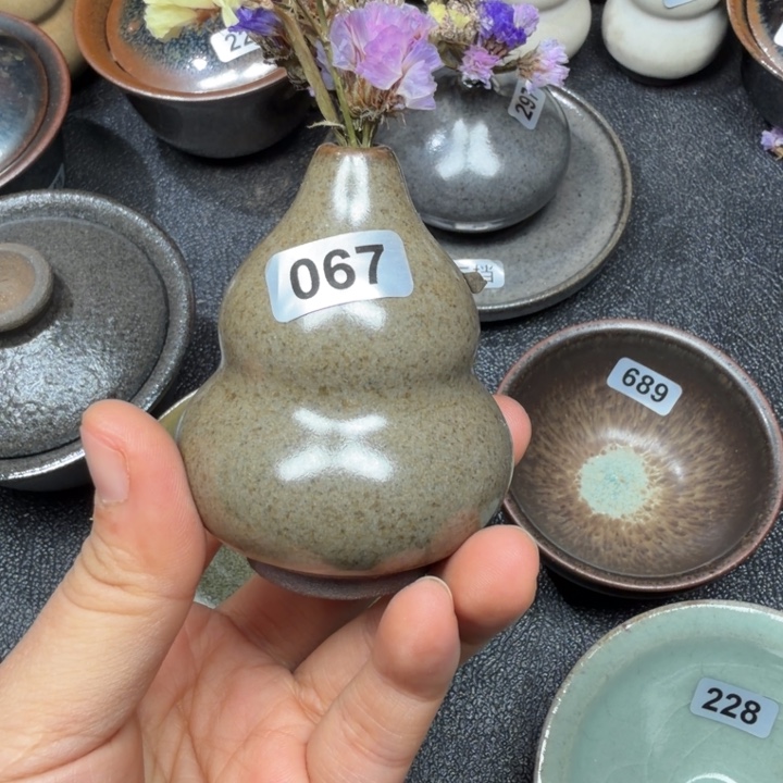 F***g茶盏焦源龙窑，不忘初心067（有个针眼孔）