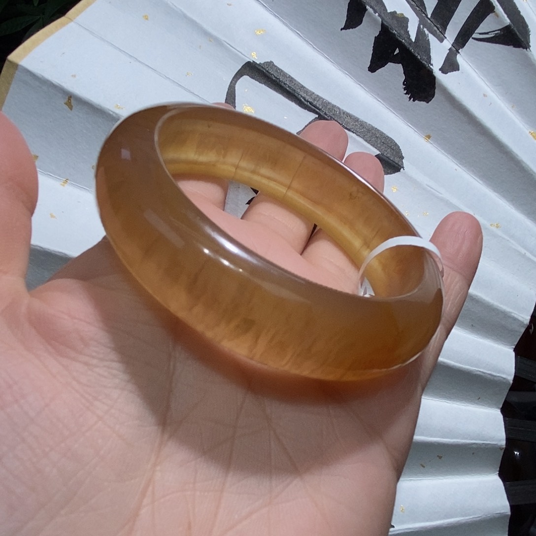 玛瑙/玉髓手镯未镶嵌森*