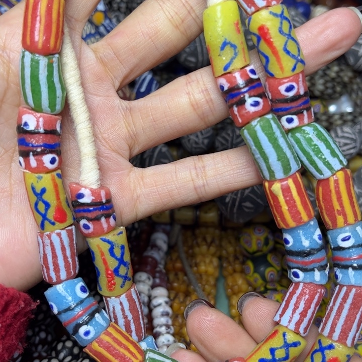 颈饰玻璃7185琉璃一条