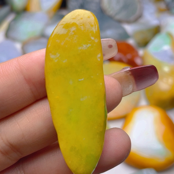 翡翠未镶嵌挂件翡翠