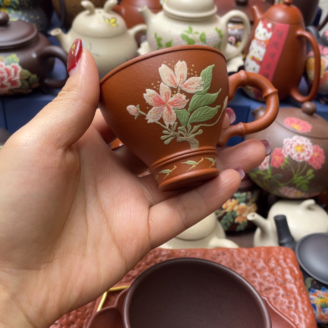 茶杯紫砂紫砂主人杯80cc