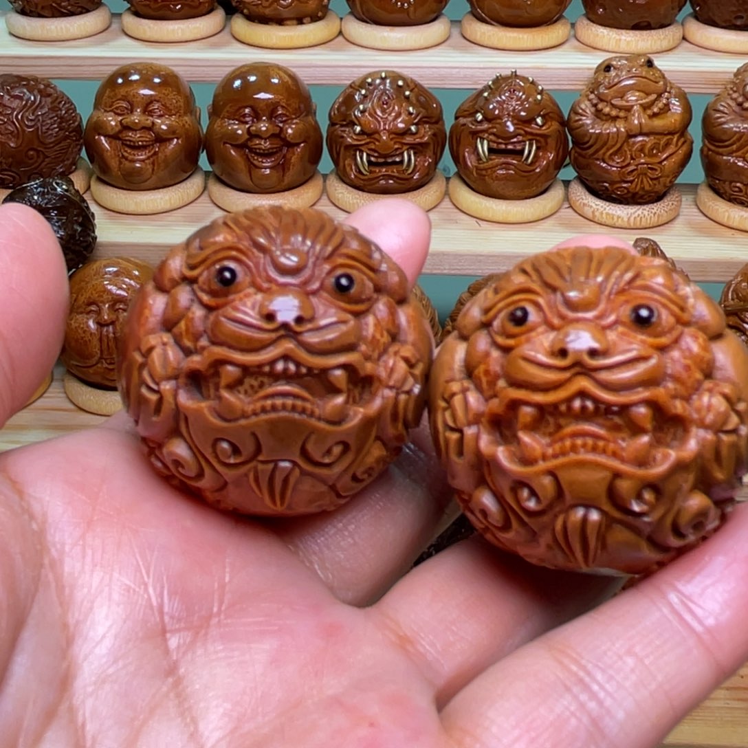 橄榄核手串/手链仙***来四零貔貅