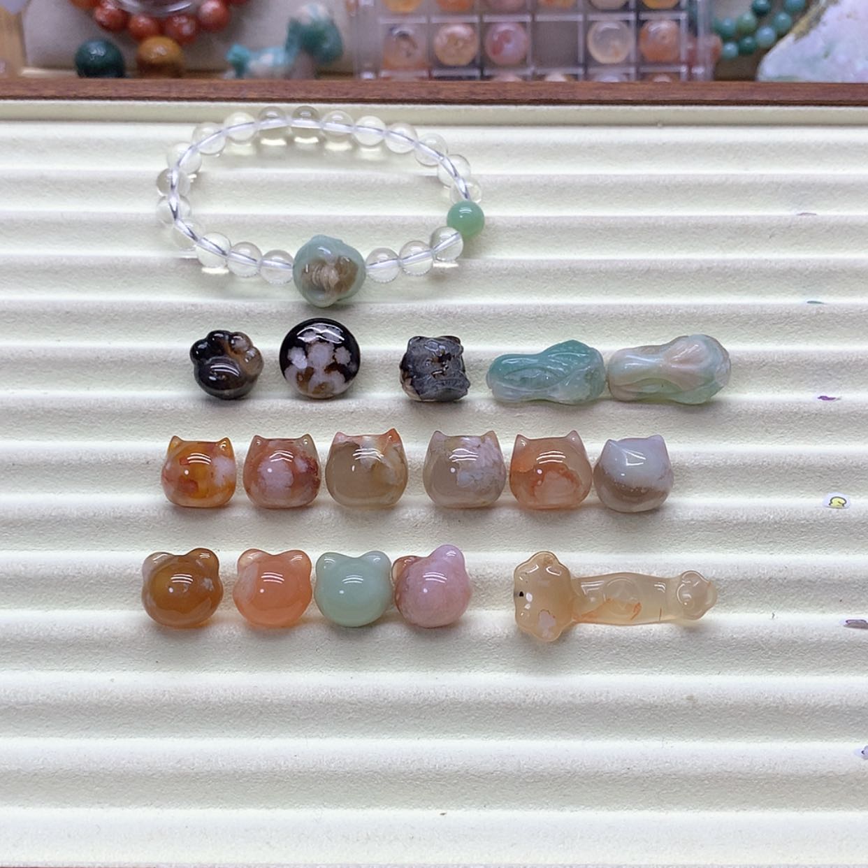 【闪购商品】玛瑙/玉髓手链未镶嵌?****