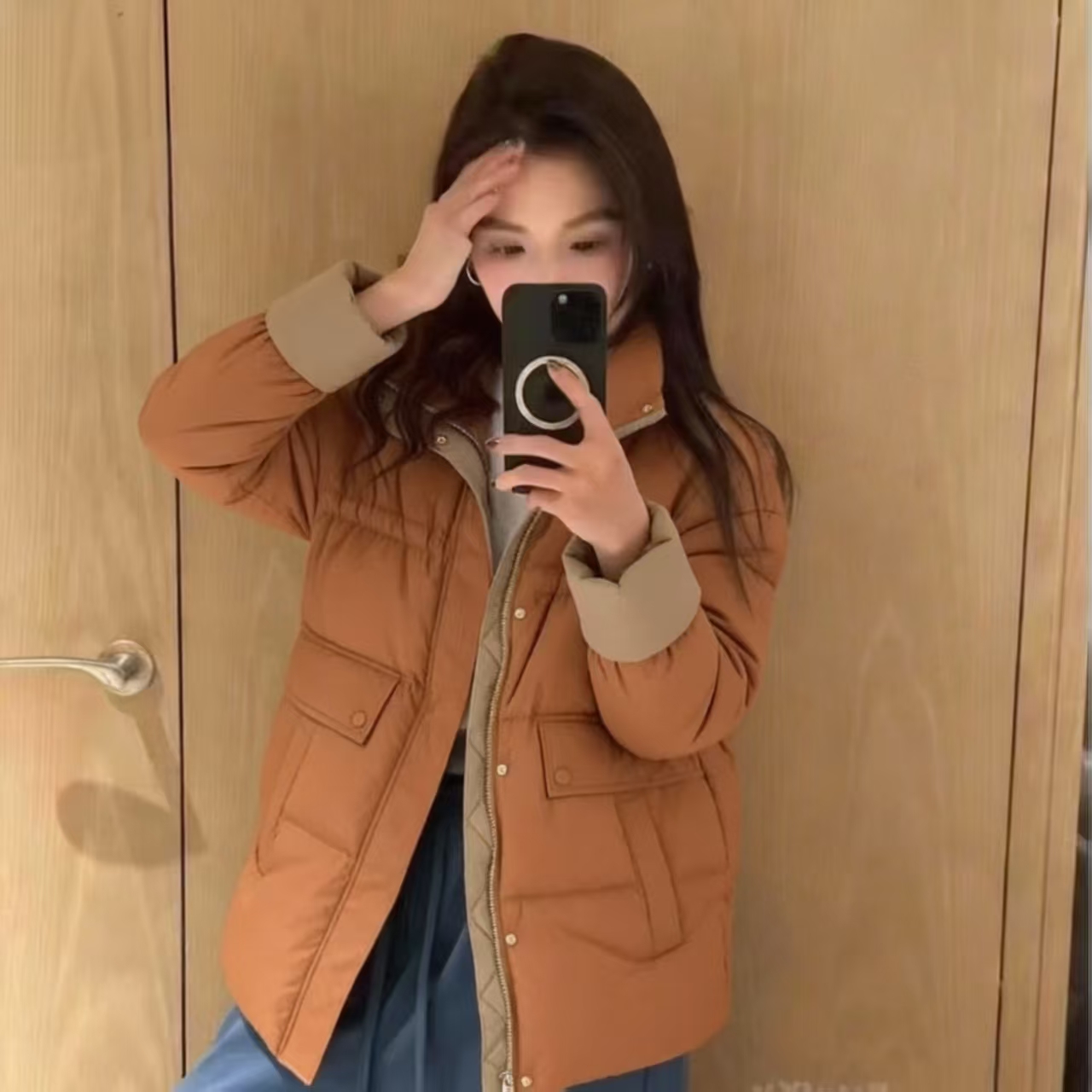 （万达款）预编码129外套女装宽松百搭时尚通勤新款时尚宽松秋冬