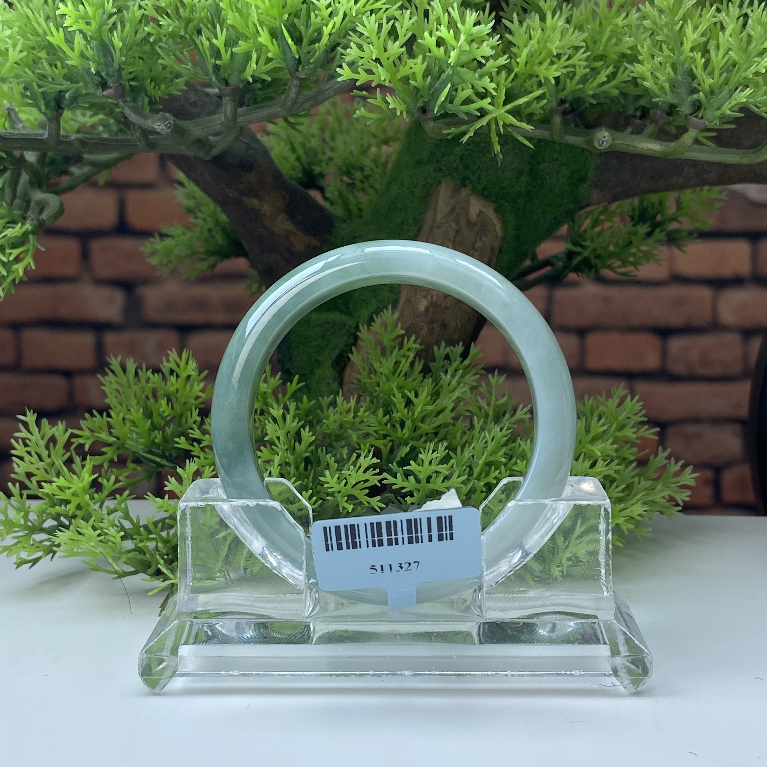 56【刀客砍价王】燕子-天然缅甸A货翡翠手镯 R7