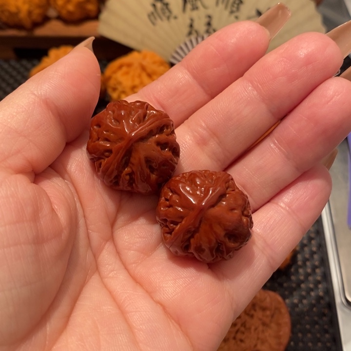 文玩核桃吊坠大*蛋粗筋南瓜674