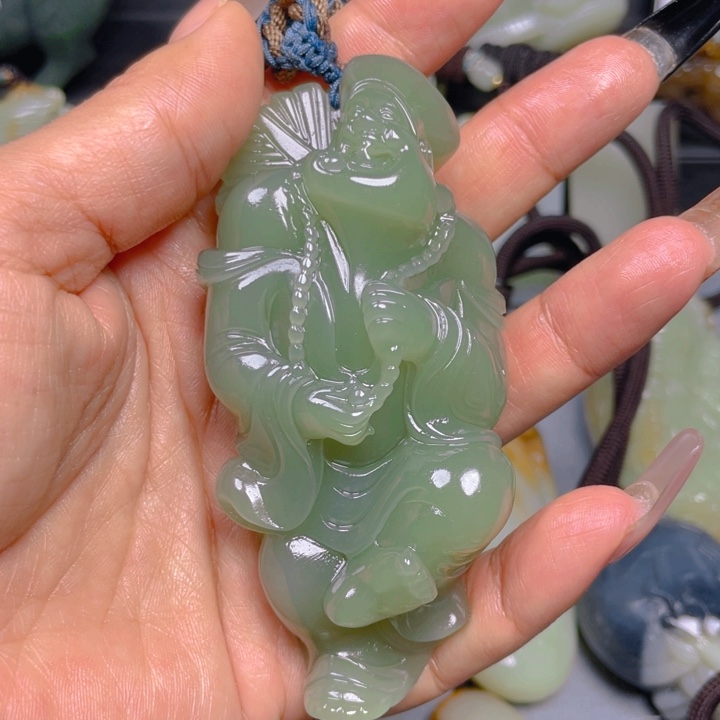 和田玉挂件未镶嵌和