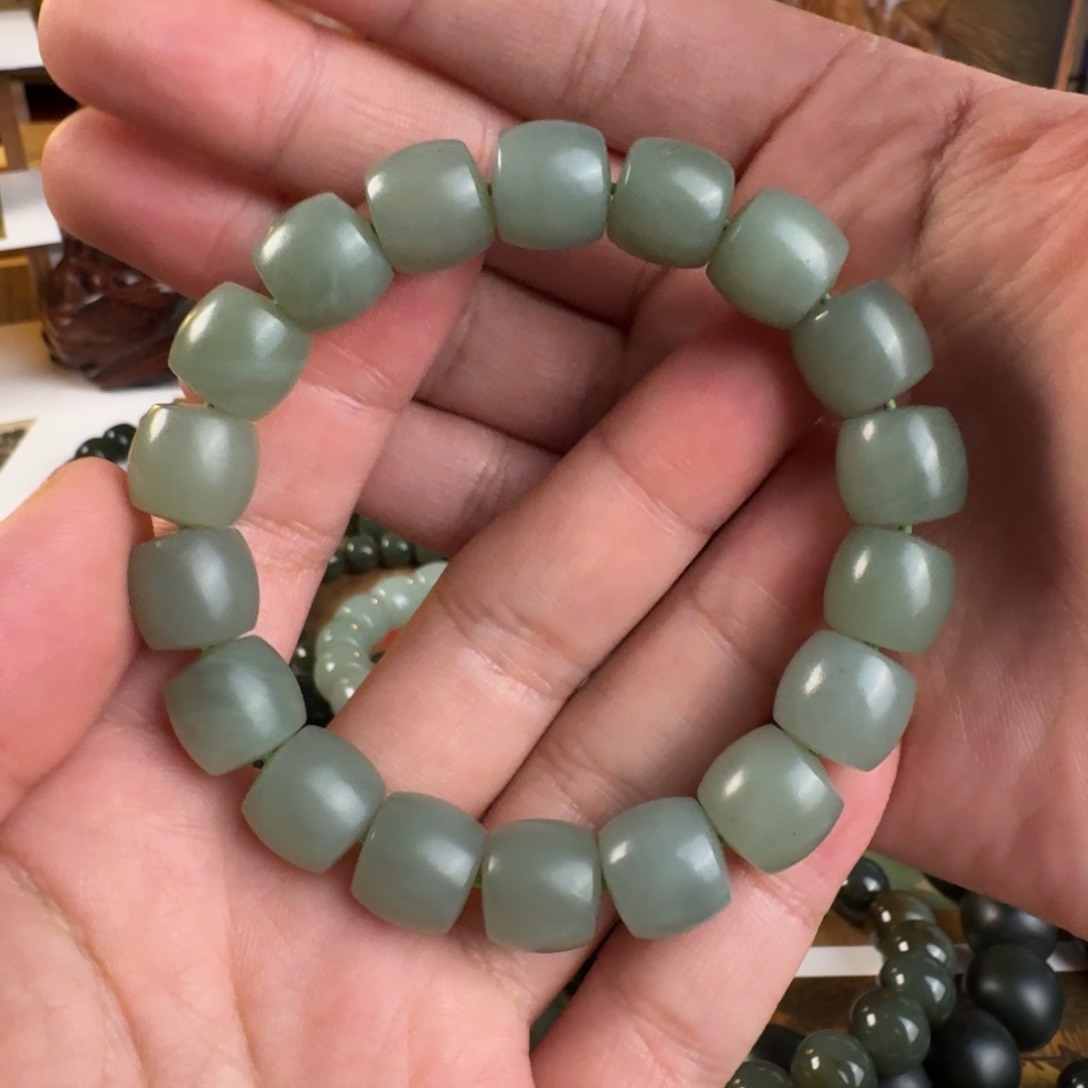 和田玉手链未镶嵌