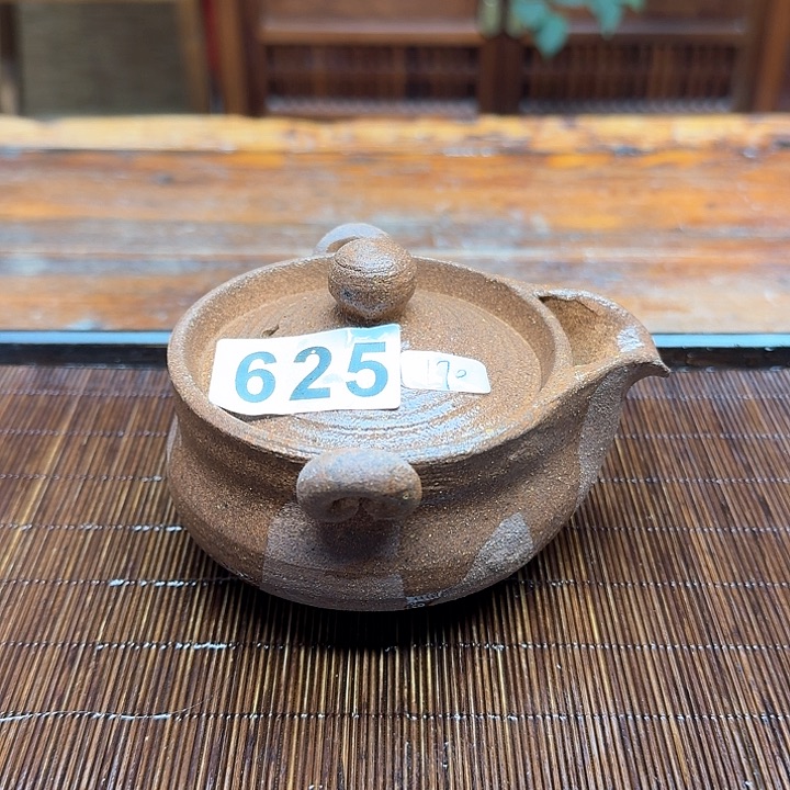 纯手工制作粗陶茶具