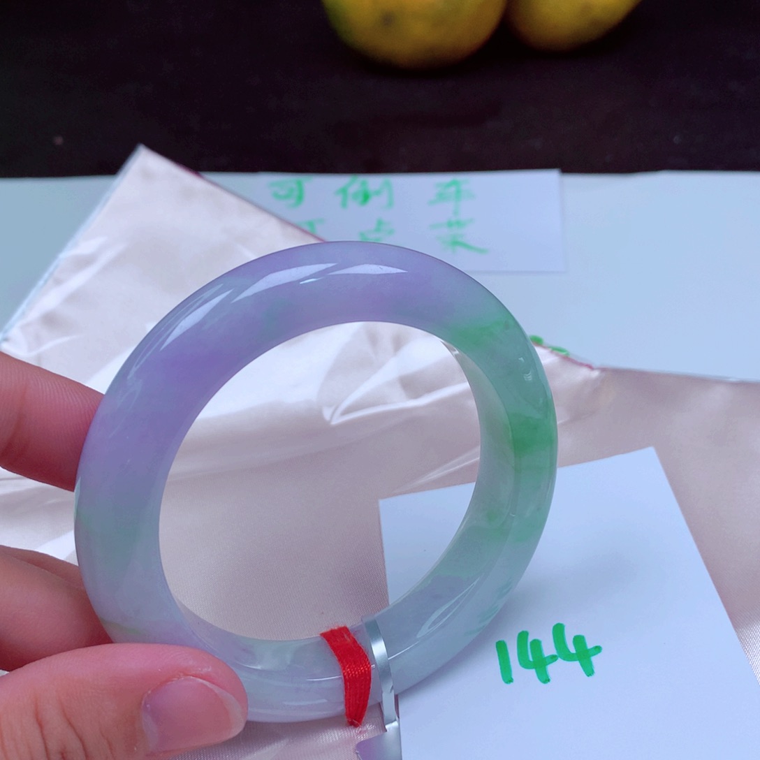 未镶嵌手镯翡翠缅甸天然A货翡翠手镯55.6