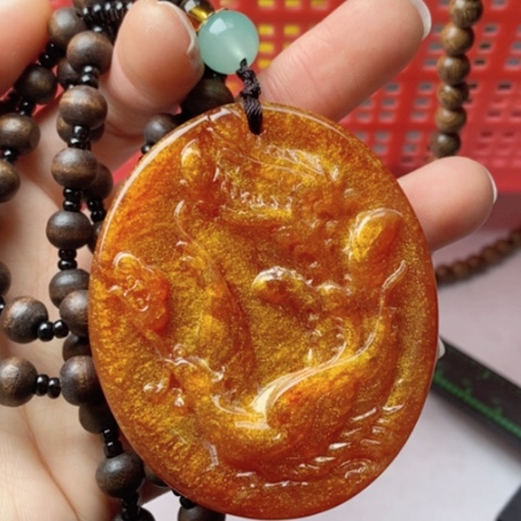 蜜蜡吊坠(赠链)未镶嵌101