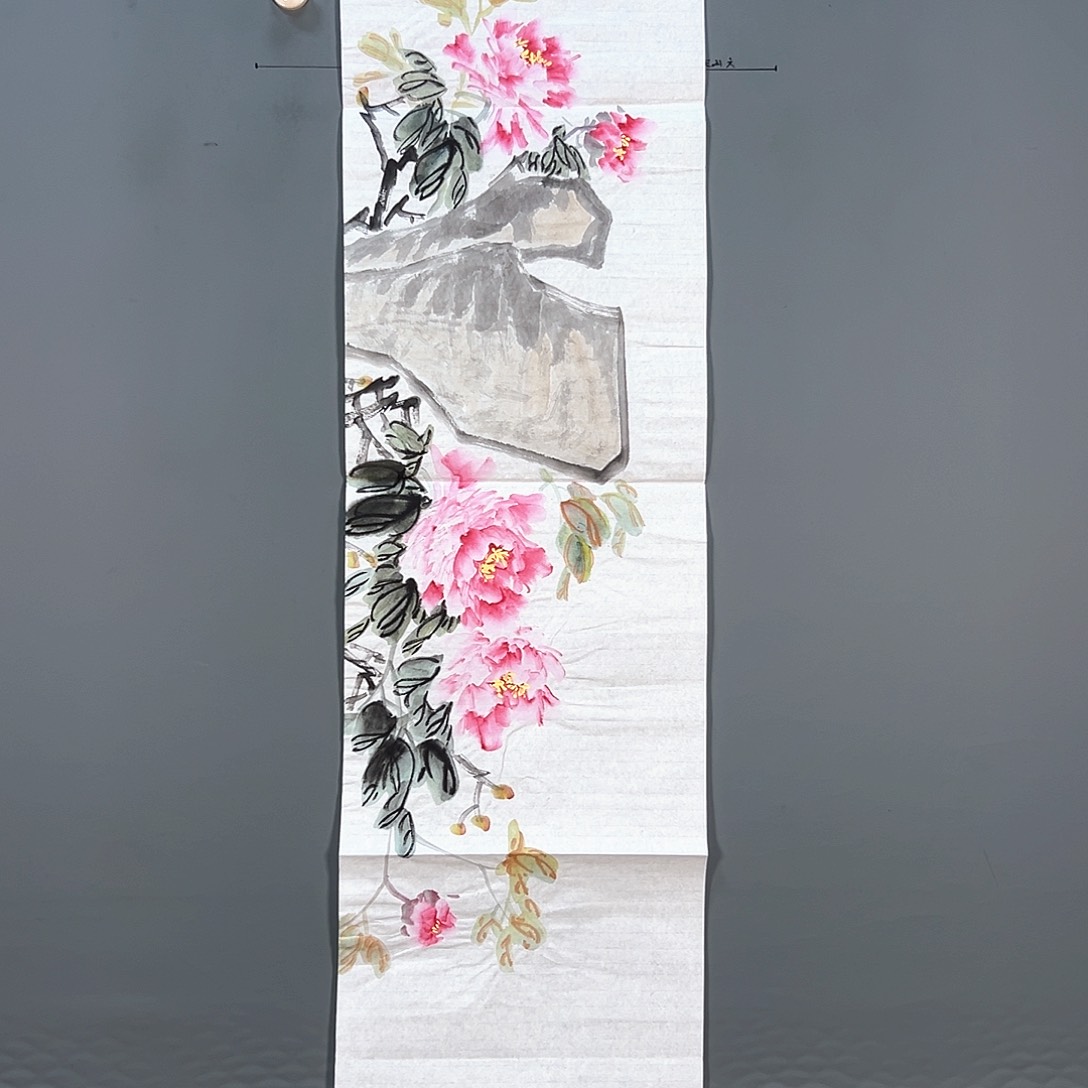 国画470 牡丹一如您飘逸一派