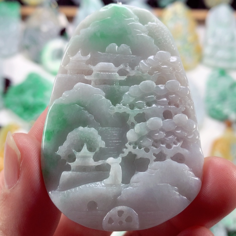 【闪购商品】翡翠吊坠(不含链)未镶嵌