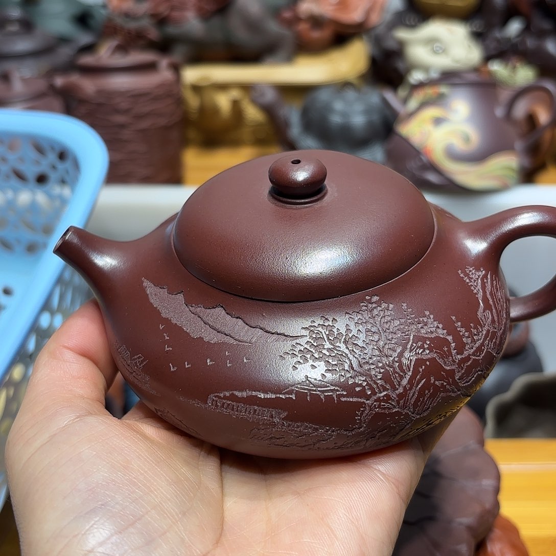 紫砂茶壶微瑕尾货听清再拍