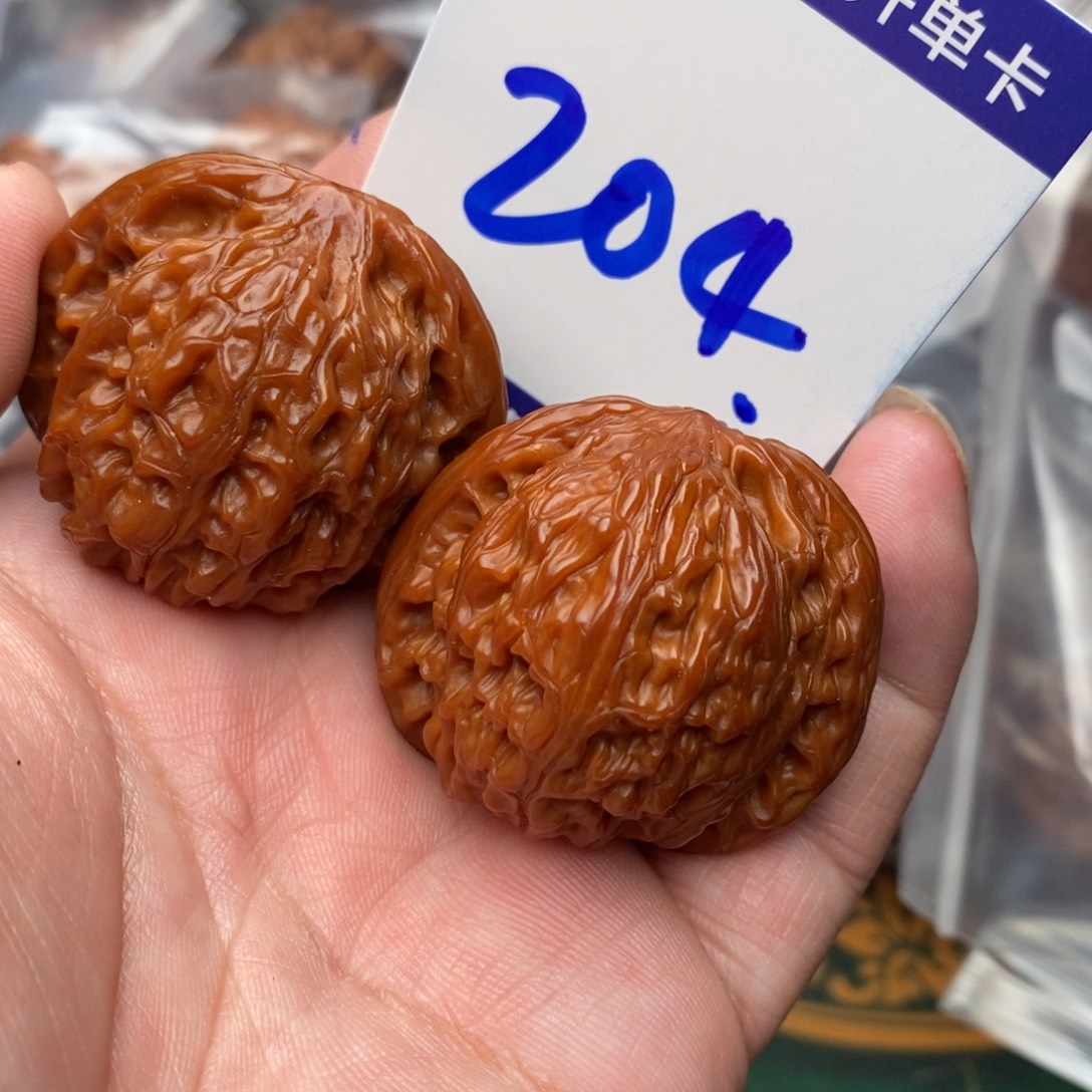 吊坠文玩核桃磨盘狮子头39