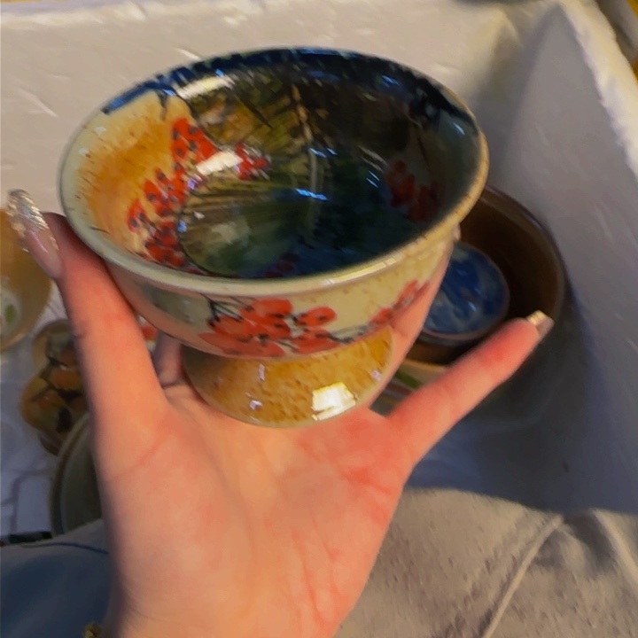 瓷片景德镇陶瓷手工手绘