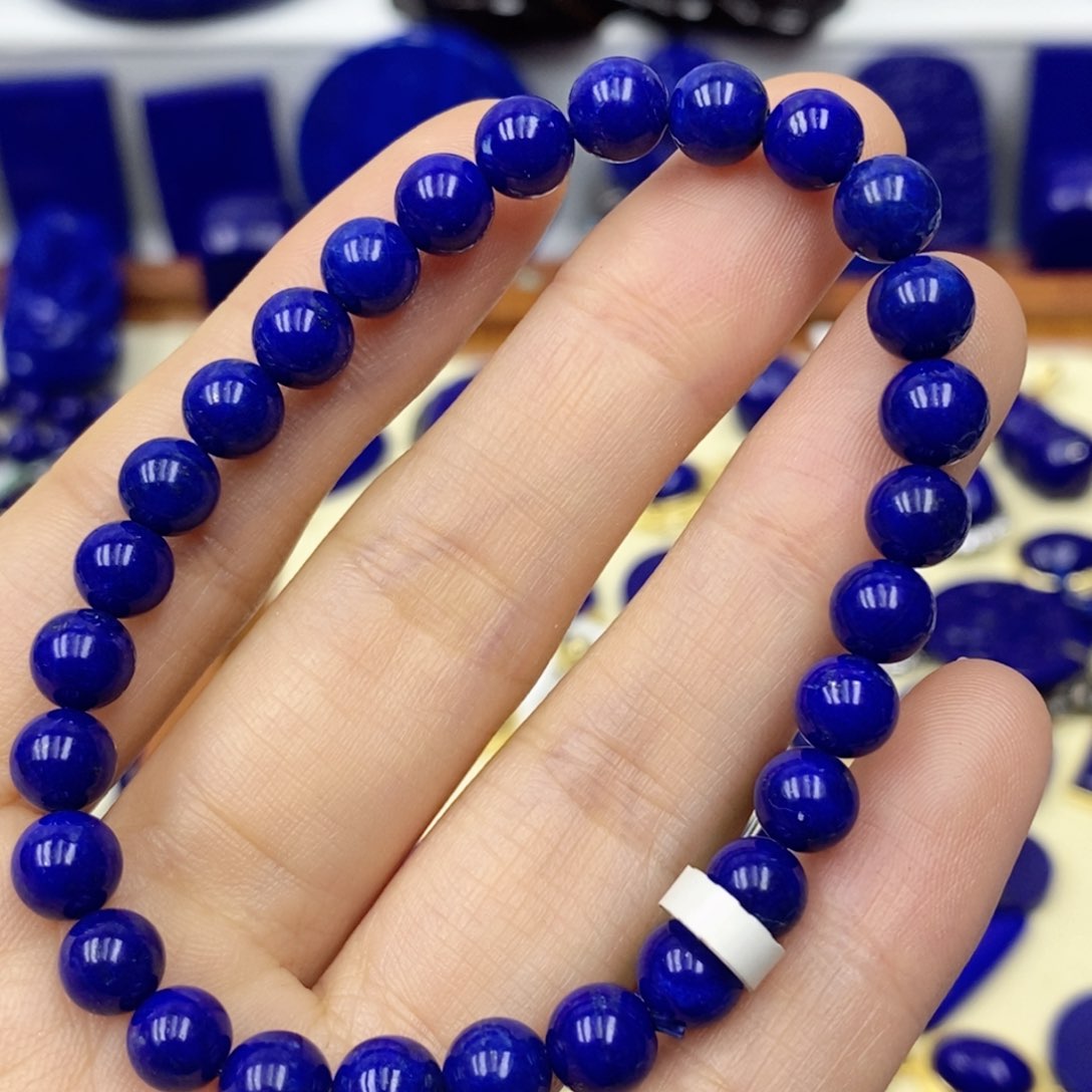 青金石手链未镶嵌