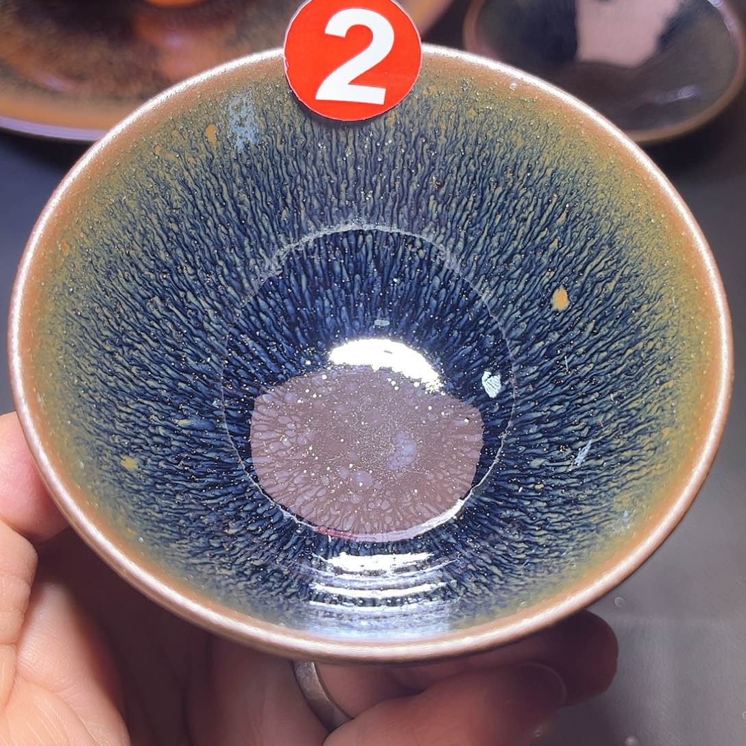 茶盏龙****2青蓝毫尊杯主人杯