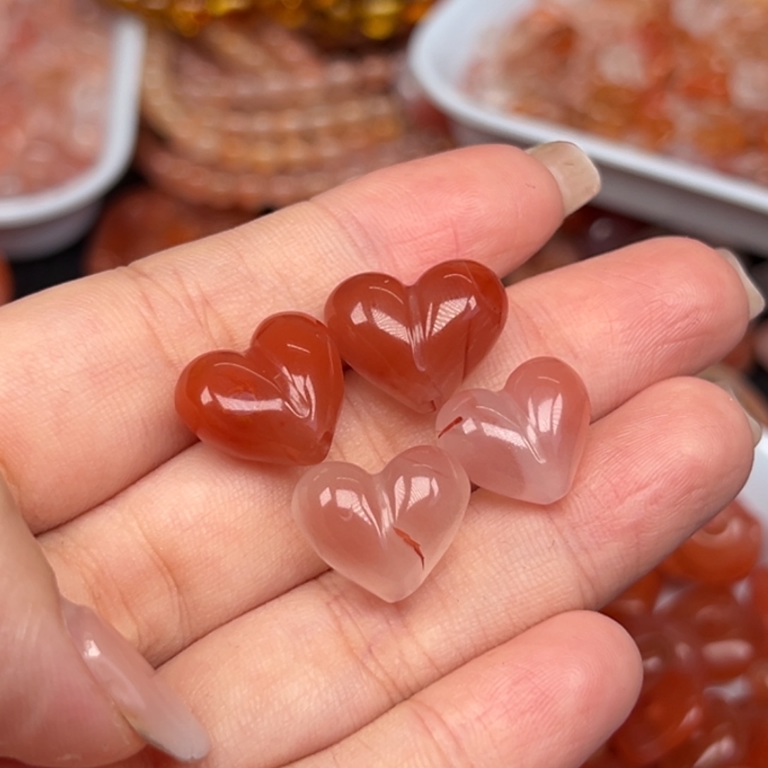 南红玛瑙未镶嵌吊坠(不含链)