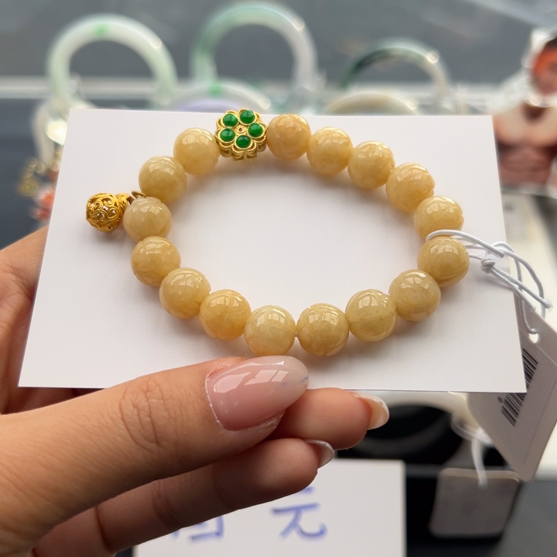 未镶嵌手链翡翠翡翠