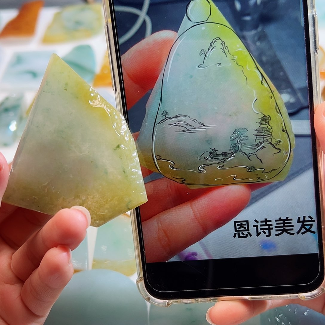 定制翡翠未镶嵌翡翠