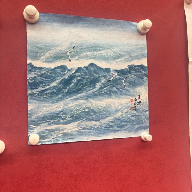 装饰画山水画作品