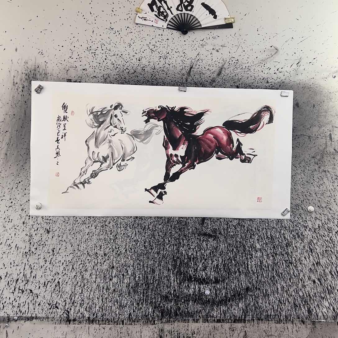 国画B**l四尺双吗吴风之