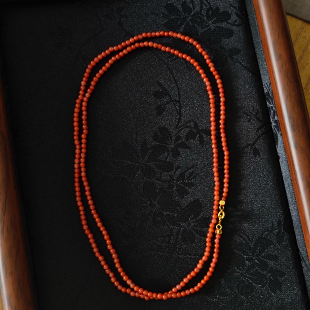 【钰玲珠宝】保山南红2m+多功能长项链-99