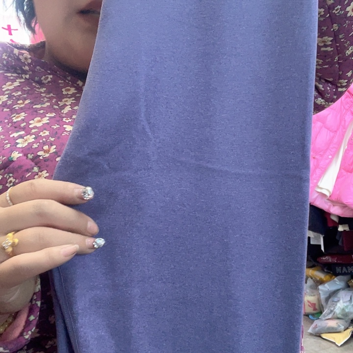 子***妈紫色秋裤处理一个