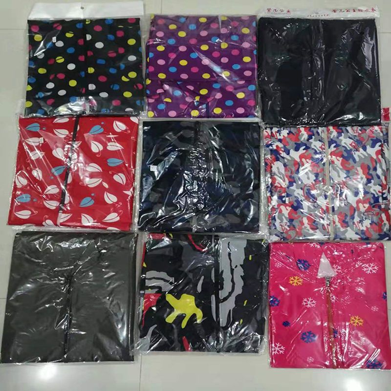 防水防油污防毛外穿罩衣卡通风通用外套工作服围裙加厚