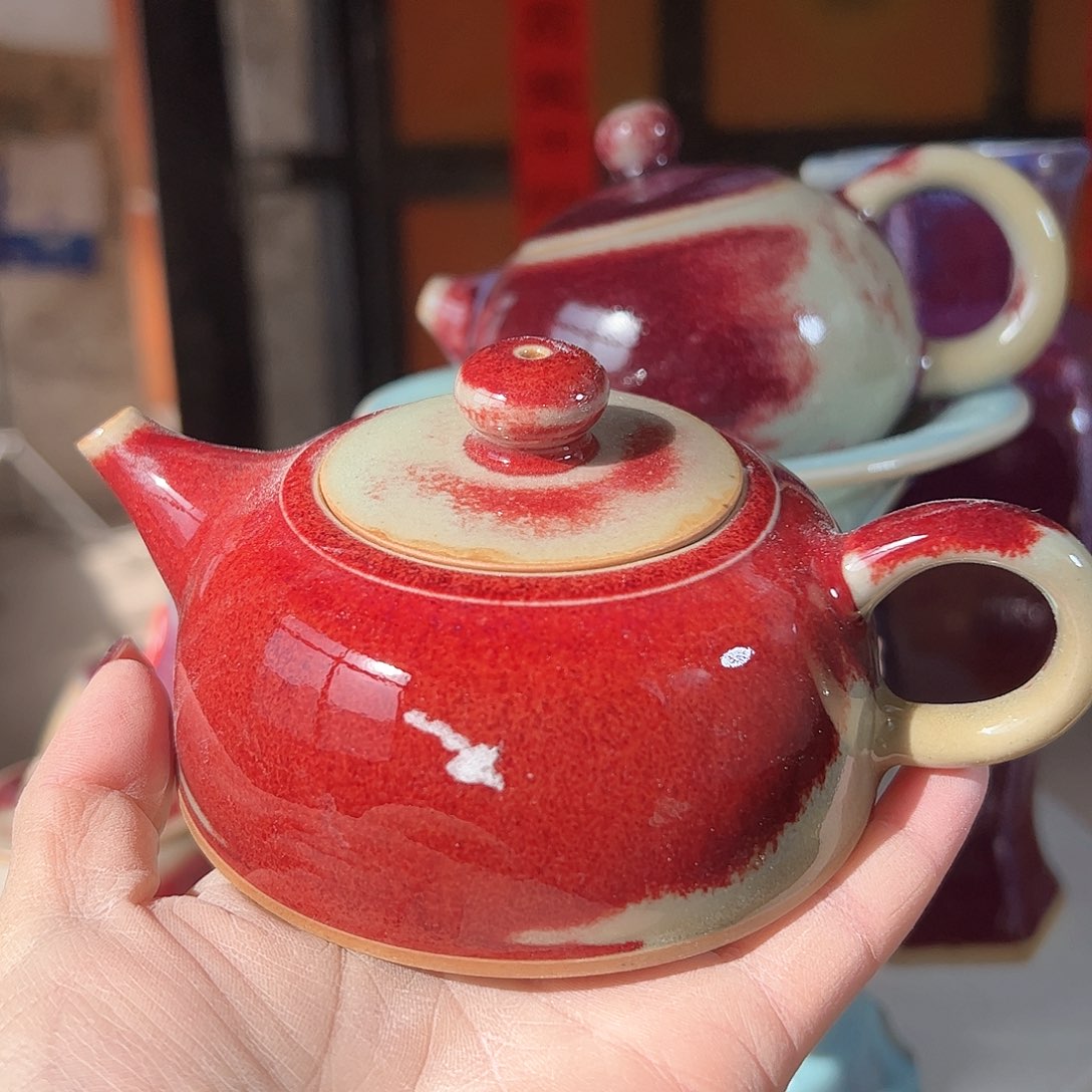 摆件郑家钧窑摆件微