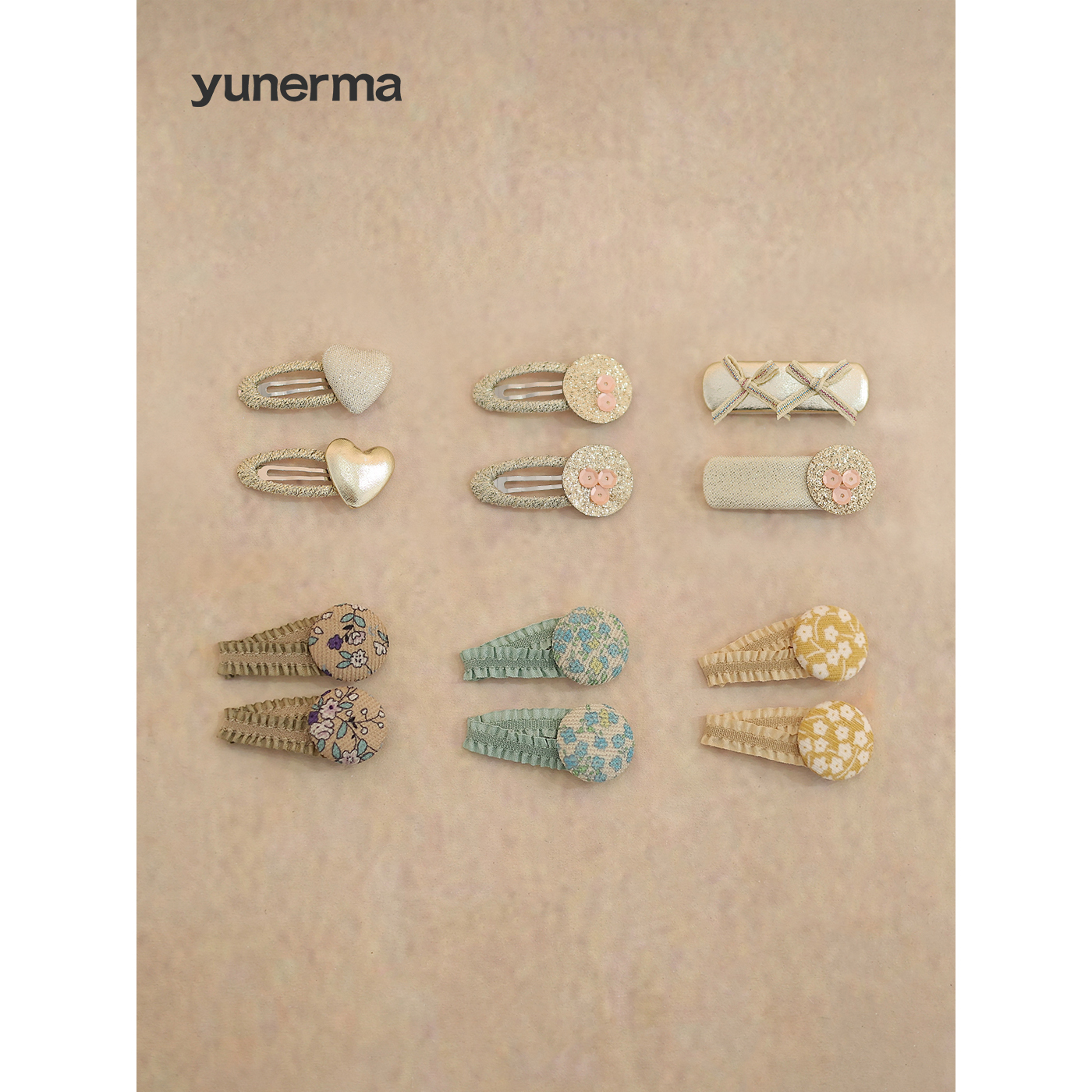 【韩系】可爱碎花发卡