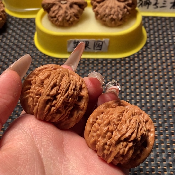 吊坠文玩核桃40四座楼