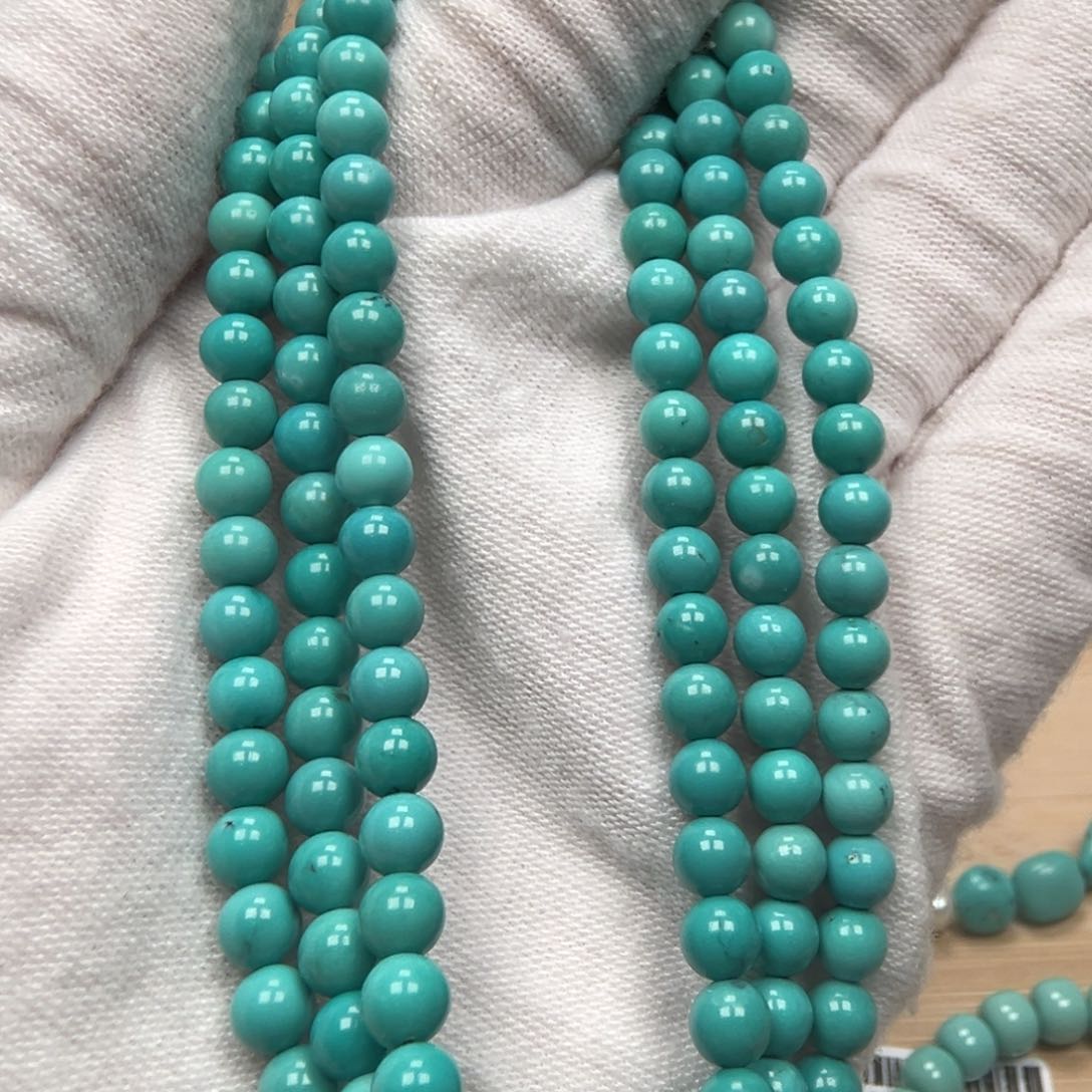 绿松石圆珠未镶嵌