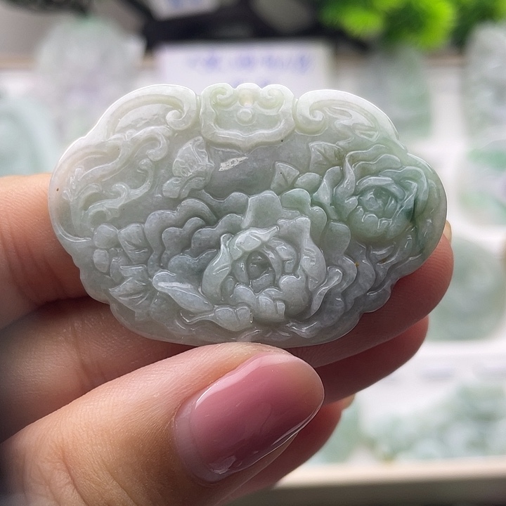 翡翠未镶嵌颈饰天然翡翠