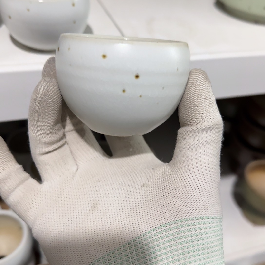 瓷片景德镇手工花盆