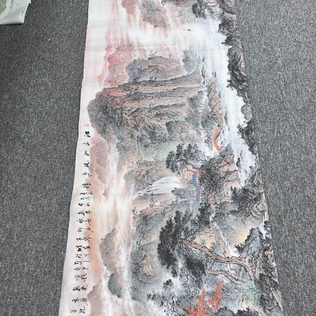 国画纯手绘字画宣纸