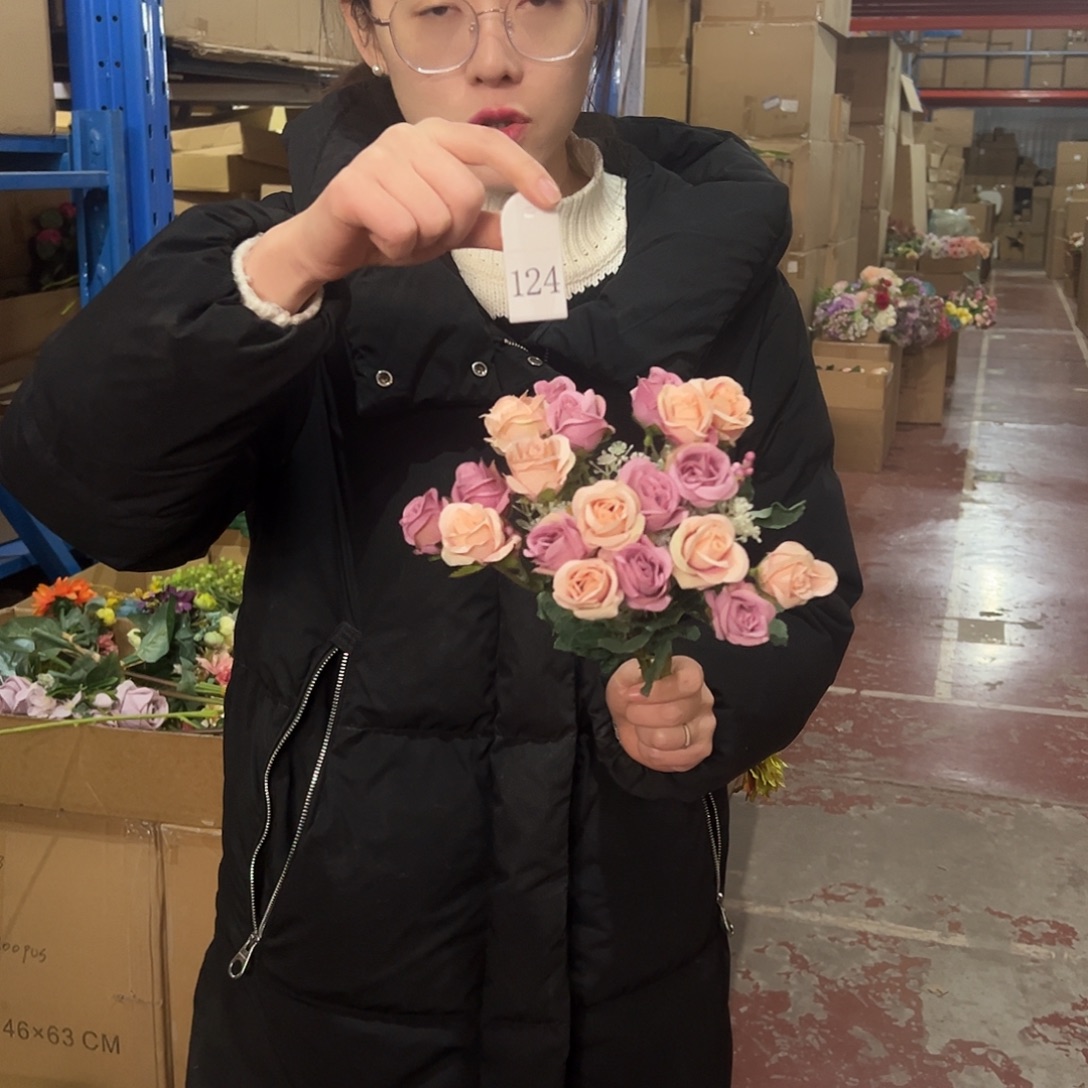 124号［闪购］仿真花，公主请下单！